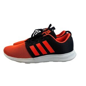 Adidas Cloudfoam Men's Running Sneakers Black Orange Mesh Size 11.5